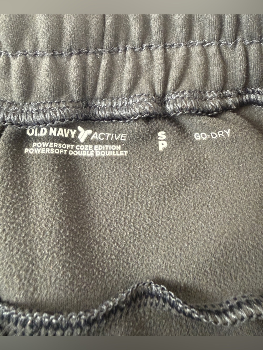 Old Navy Active Powersoft Go Dry Shorts Womens SP Black Stretch Athletic Running - Picture 9 of 10